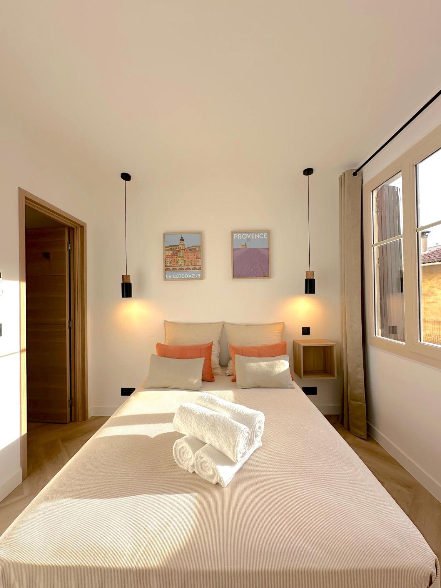 Monaco # Menton - 6 Persons - 2 Bedrooms - Full Renovated - Private Parking - Hypercenter - Clim - Beach And Sun מנטון מראה חיצוני תמונה