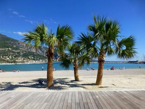 Monaco # Menton - 6 Persons - 2 Bedrooms - Full Renovated - Private Parking - Hypercenter - Clim - Beach And Sun מנטון מראה חיצוני תמונה