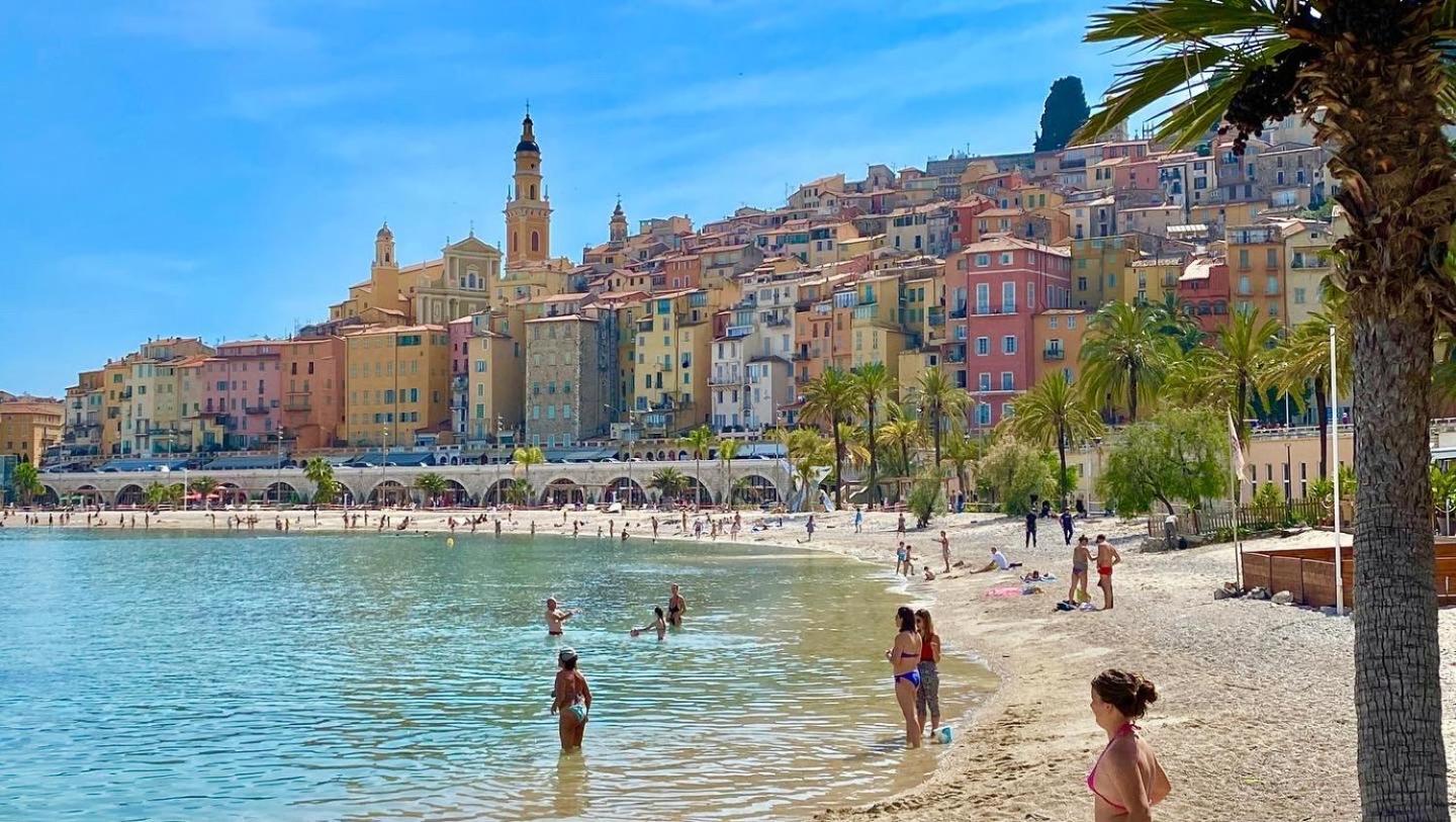 Monaco # Menton - 6 Persons - 2 Bedrooms - Full Renovated - Private Parking - Hypercenter - Clim - Beach And Sun מנטון מראה חיצוני תמונה